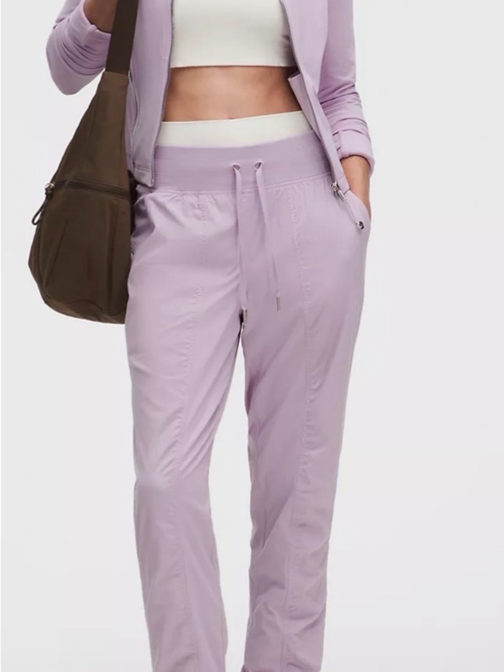 lululemon athletica Lavender Drawstring Jogger Pants